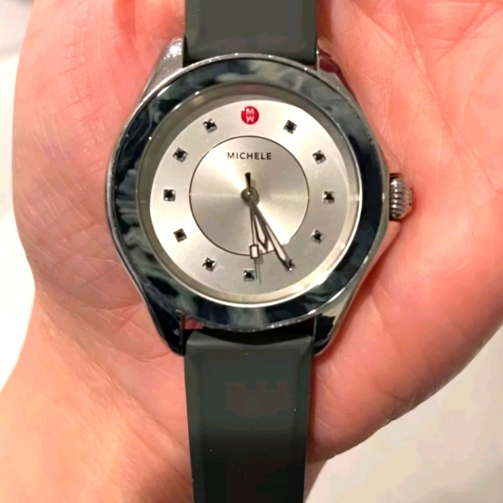 Michele Grey Cape Watch
